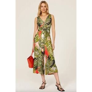 Slate & Willow Tropical Jumpsuit Sz S